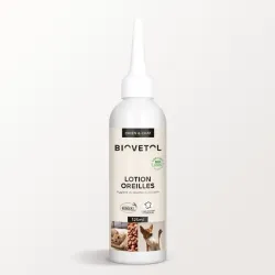 Lotion Nettoyante pour les Oreilles Chien et Chat bio