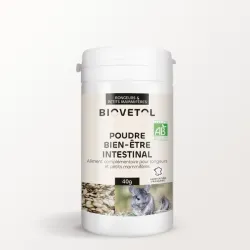Biovetol poudre Bien-être Intestinal rongeurs et petits mammifères