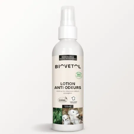 Biovetol Lotion anti-odeur rongeurs et petits mammifères