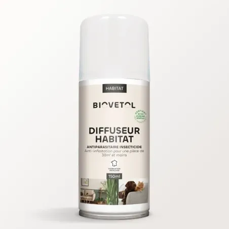 Diffuseur Habitat anti-puces et anti-parasites 150