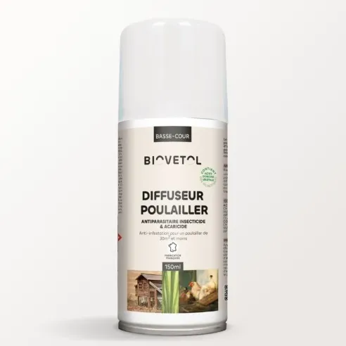 Diffuseur Anti-Poux et Anti-Acariens pour Poulailler 150