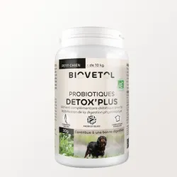 Biovetol Probiotiques bio DETOX'PLUS chien -10kg
