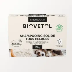 Biovetol Shampooing solide Tous Pelages