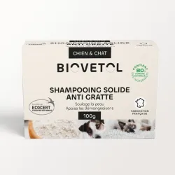 Shampooing Solide Anti-Démangeaisons pour Chien et Chat bio