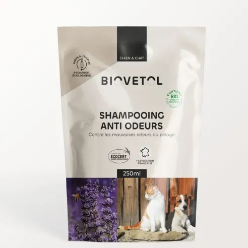 Biovetol Recharge Shampooing Anti-odeurs