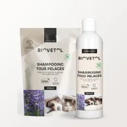 Pack shampooing Tous pelages + recharge