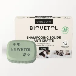 Pack Shampooing Solide Anti-Gratte et sa boite
