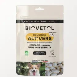 Bouchées Alt'Vers pour Petit Chien bio