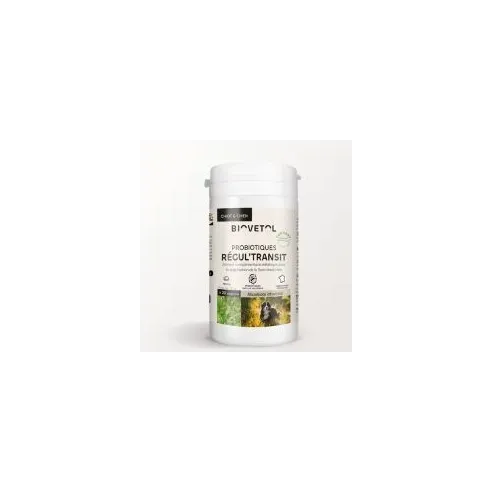 Biovetol Probiotiques bio REGUL’TRANSIT Chien +10kg