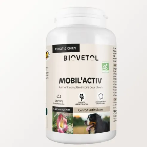 Biovetol Comprimés Mobil'Activ Chien