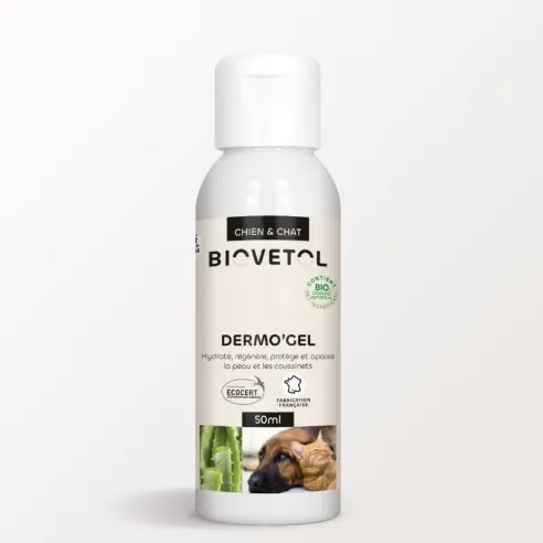 Biovetol Dermo'Gel pour chien et chat