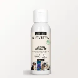 Lotion Nettoyante pour le Contour des Yeux BIO Chien et Chat – Format Découverte 50 ml