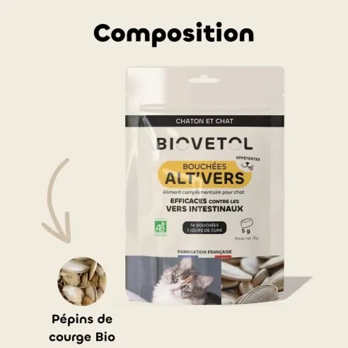 copy of Poudre ALT'VERS Grand chat Bio***