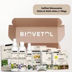 Coffret Chiot & Petit Chien BIOVETOL – Kit de Soins et d’Hygiène