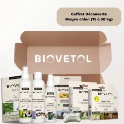 Coffret Moyen Chien BIOVETOL – Kit de Soins et d’Hygiène